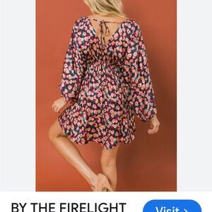 Floral Long Sleeve Dress